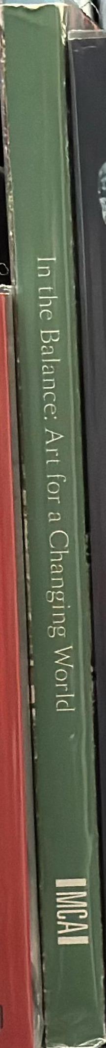 In the balance : art for a changing world spine