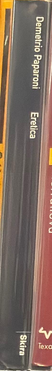 Eretica : the transcendent and the profane in contemporary art /​ Demetrio Paparoni spine