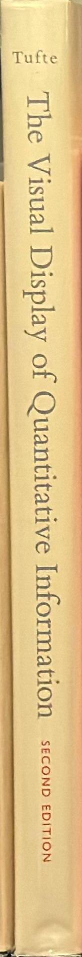 The visual display of quantative information spine