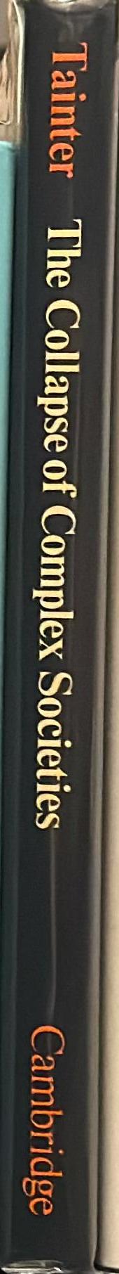 The collapse of complex societies spine