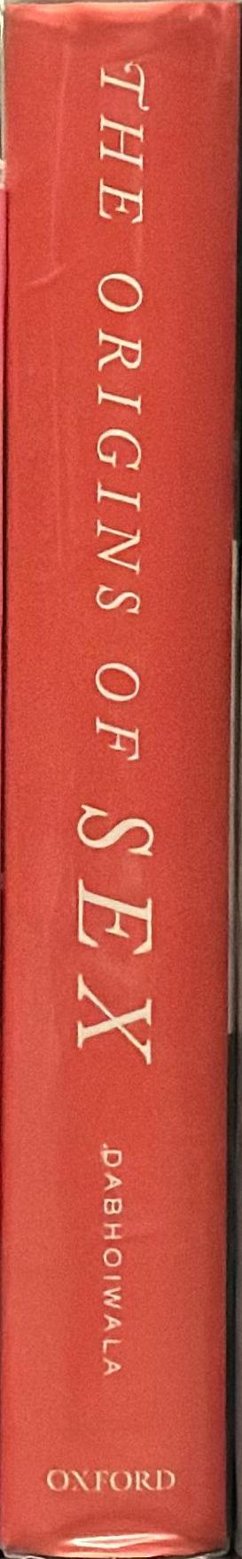 The origins of sex : a history of the first sexual revolution spine