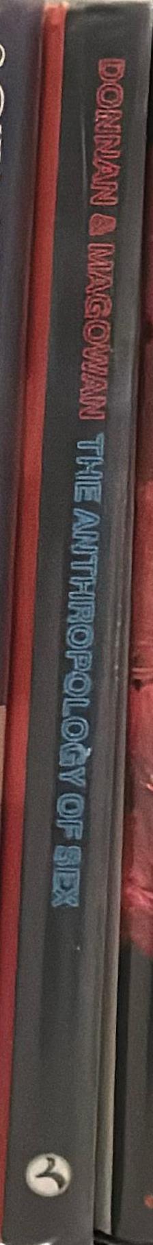 The anthropology of sex spine