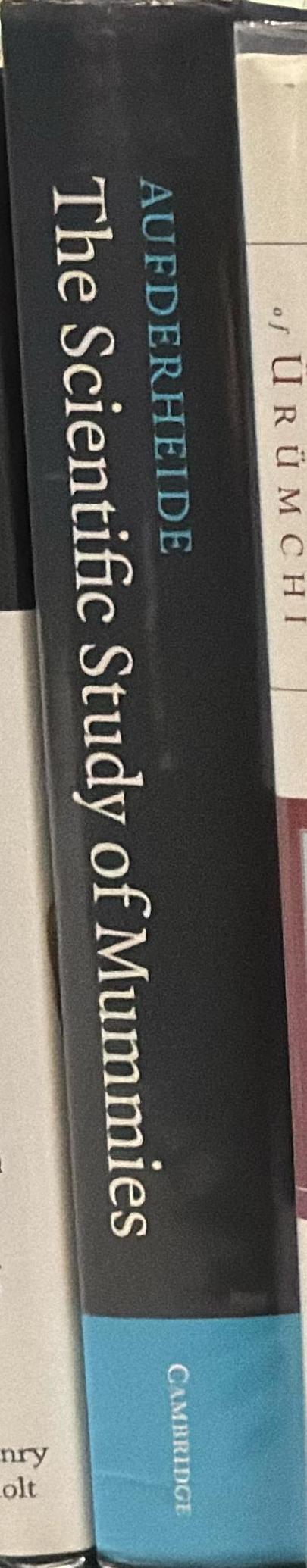 The scientific study of mummies spine