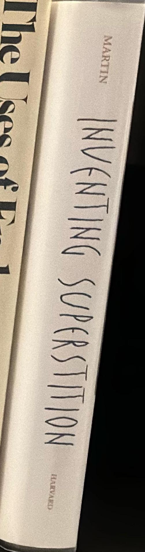 Inventing superstition : from the Hippocratics to the Christians spine