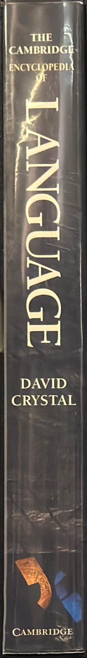 The Cambridge encyclopedia of language spine