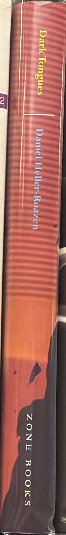 Dark tongues : the art of rogues and riddlers / Daniel Heller-Roazen spine