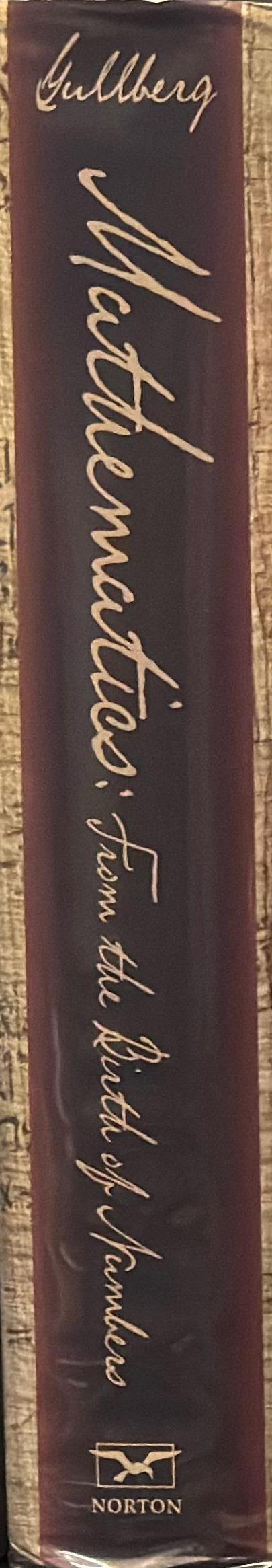 Mathematics : from the birth of numbers spine