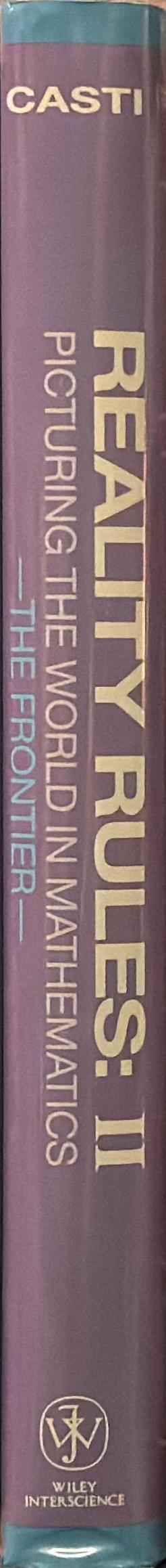 Reality rules II : picturing the world in mathematics : the frontier spine