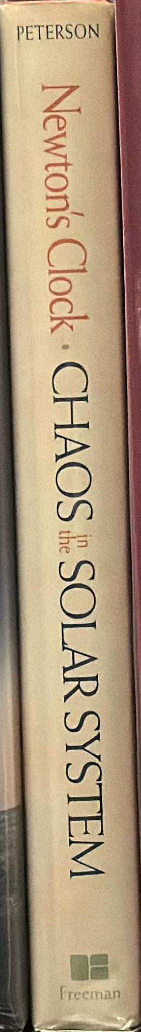 Newton's clock : chaos in the solar system spine