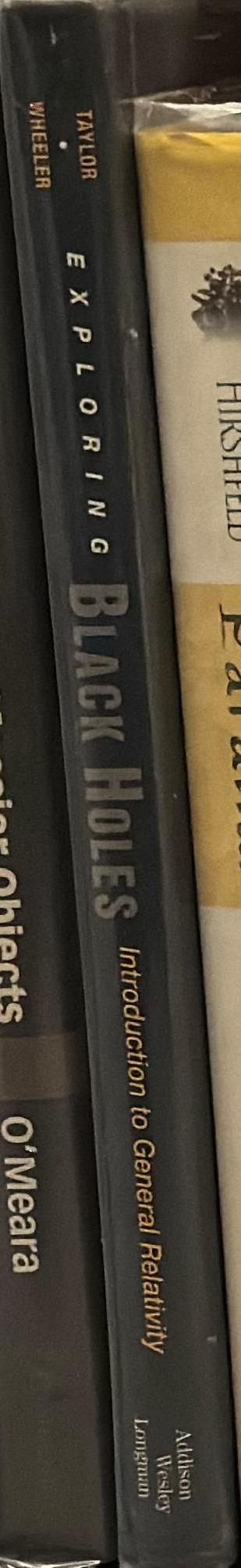 Exploring black holes : introduction to general relativity spine