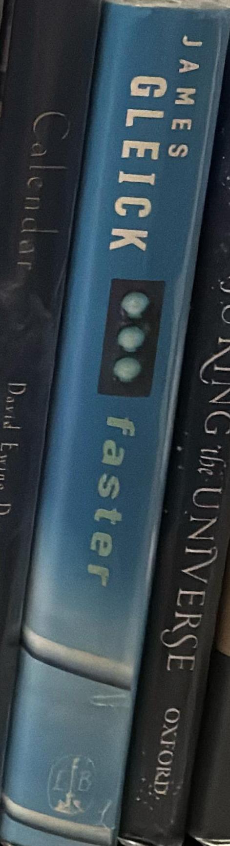 Faster : the acceleration of just about everything spine