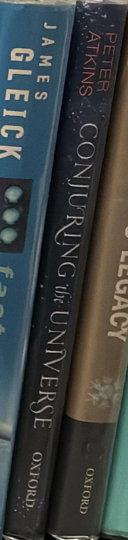 Conjuring the universe : the origins of the laws of nature / Peter Atkins spine