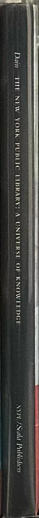 The New York Public Library : a universe of knowledge / Phyllis Dain spine