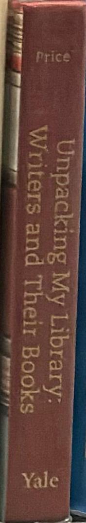 Unpacking my library : writers and their books spine