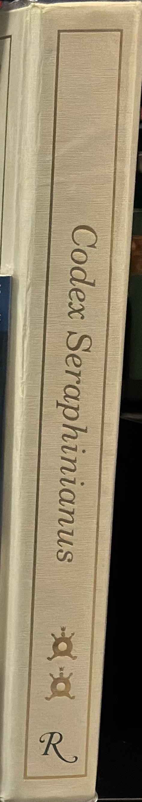 Codex Seraphinianus / Luigi Serafini spine