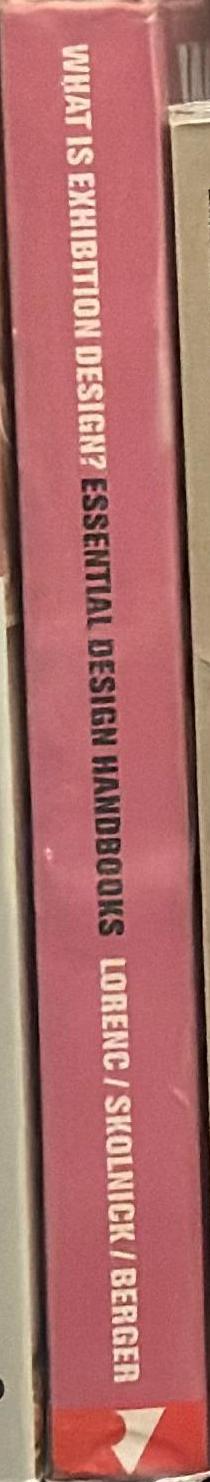 What is exhibition design? spine