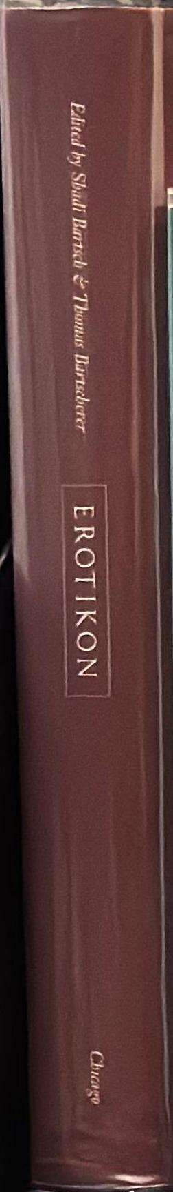 Erotikon : essays on eros, ancient and modern spine
