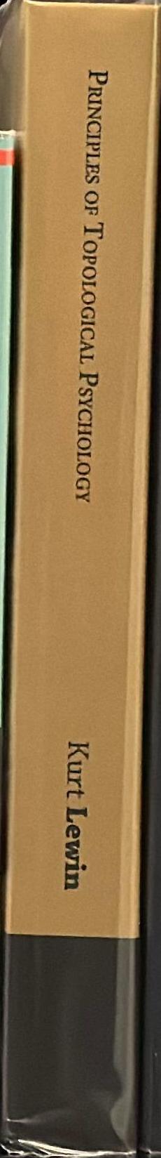 Principles of topological psychology spine