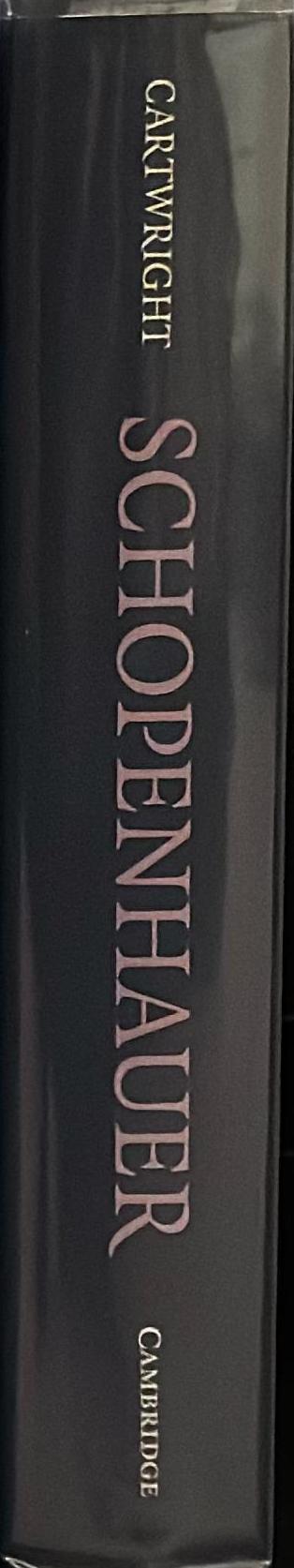 Schopenhauer : a biography / David E. Cartwright spine