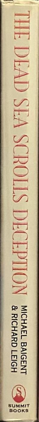 The Dead Sea Scrolls deception spine