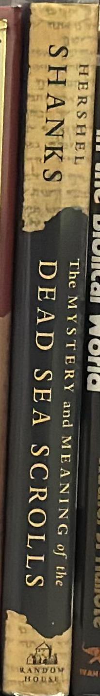 The mystery and meaning of the Dead Sea scrolls spine
