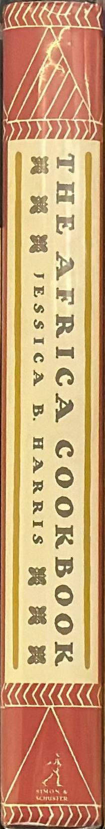 The Africa cookbook : tastes of a continent / Jessica Harris spine