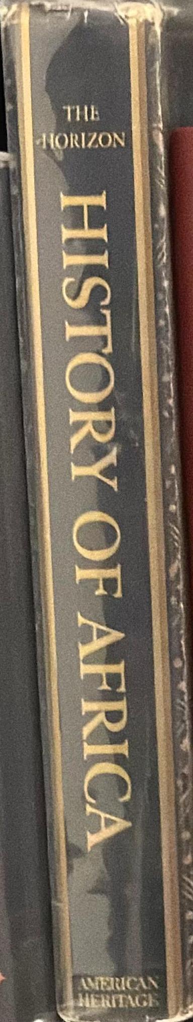 The Horizon history of Africa / edited by Alvin Josephy spine