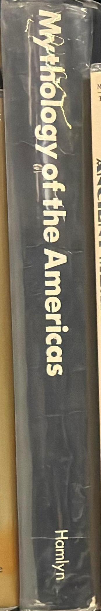 Mythology of the Americas / Cottie Burland, Irene Nicholson & Harold Osborne spine