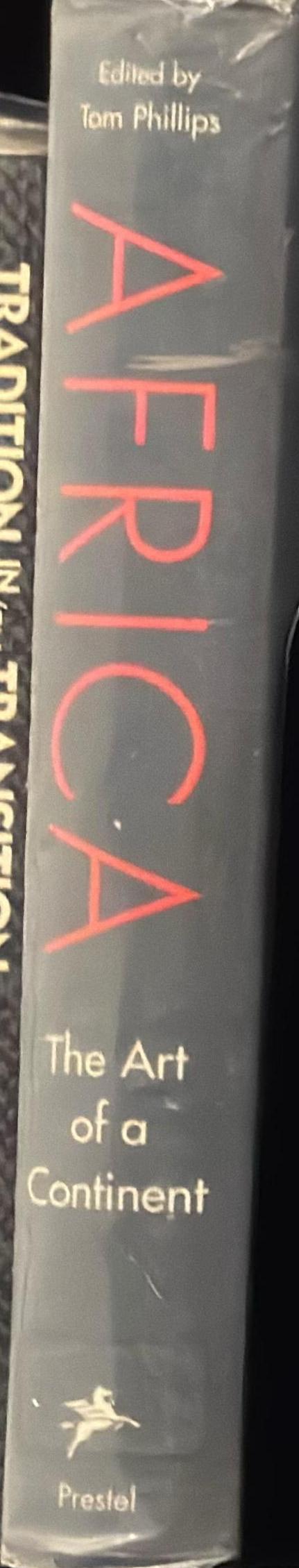 Africa : the art of a continent / Edited by Tom Phillips spine