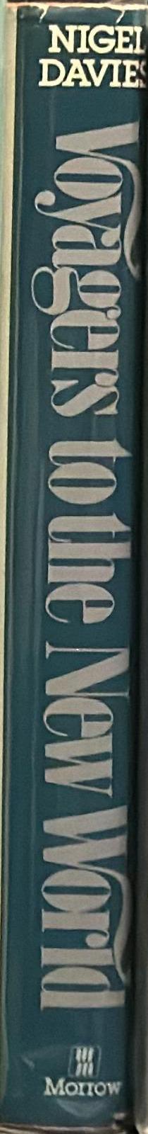 Voyagers to the New World / Nigel Davies spine