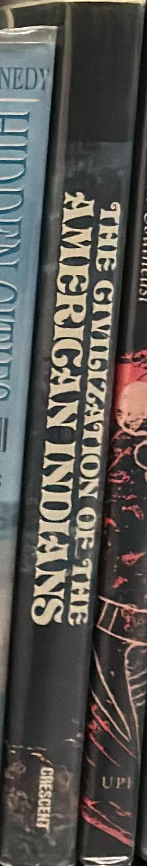 The civilization of the American Indians spine