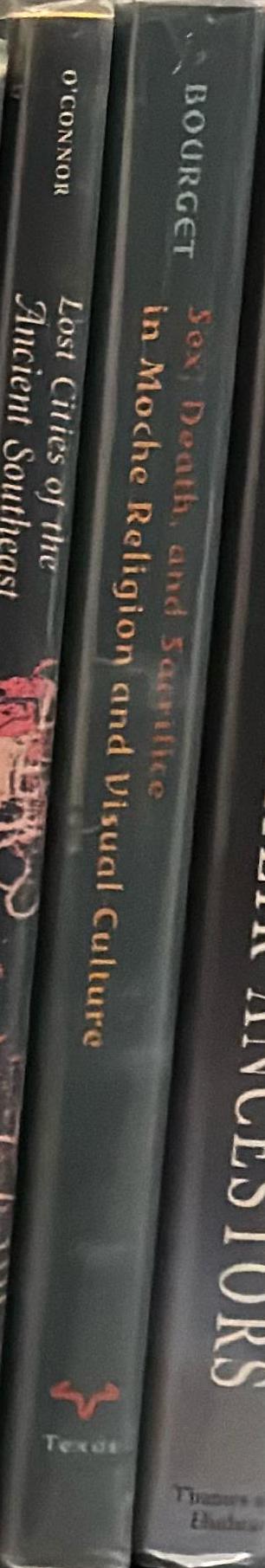 Sex, death, and sacrifice in Moche religion and visual culture / Steve Bourget spine