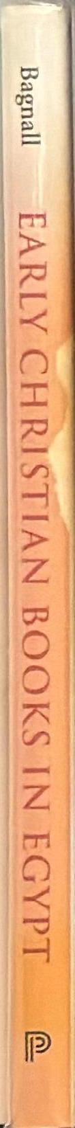 Early Christian books in Egypt spine