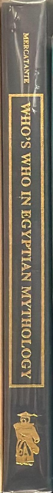 Who's who in Egyptian mythology spine