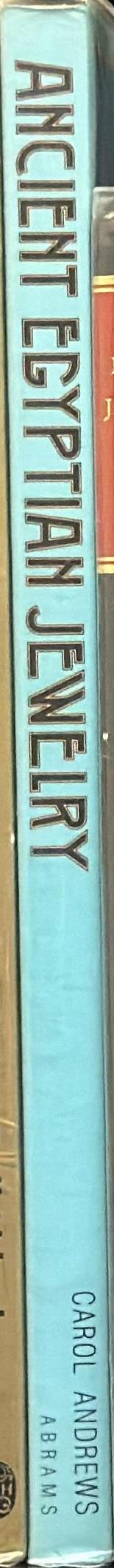 Ancient Egyptian jewelry / Carol Andrews spine