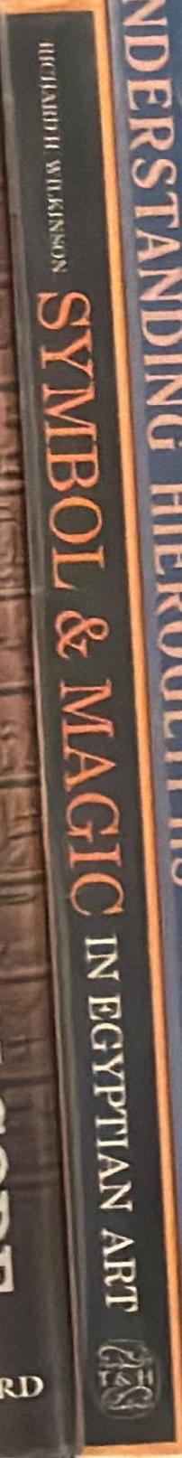 Symbol and magic in Egyptian art spine