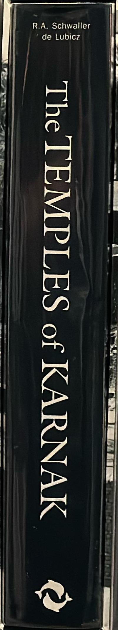 The temples of Karnak spine