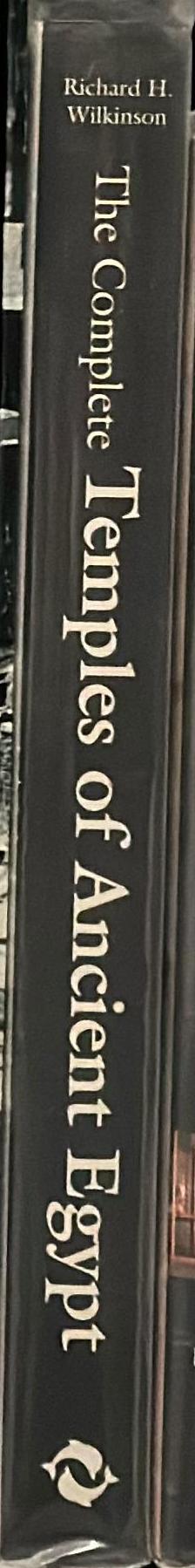 The complete temples of ancient Egypt spine