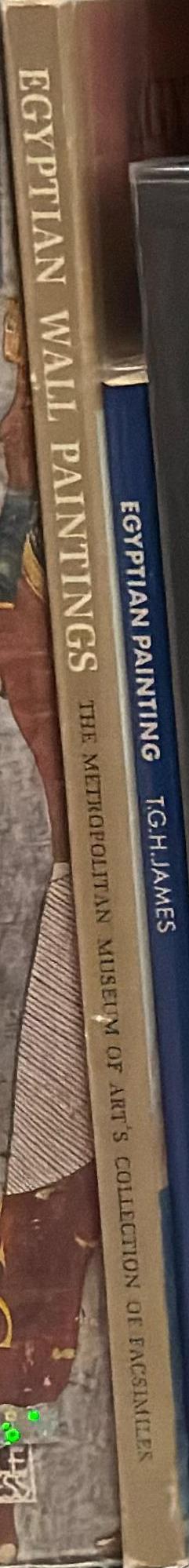 Egyptian wall paintings : the Metropolitan Museum of Art's collection of facsimiles / text by Charles K. Wilkinson ; catalogue compiled by Marsha Hill spine