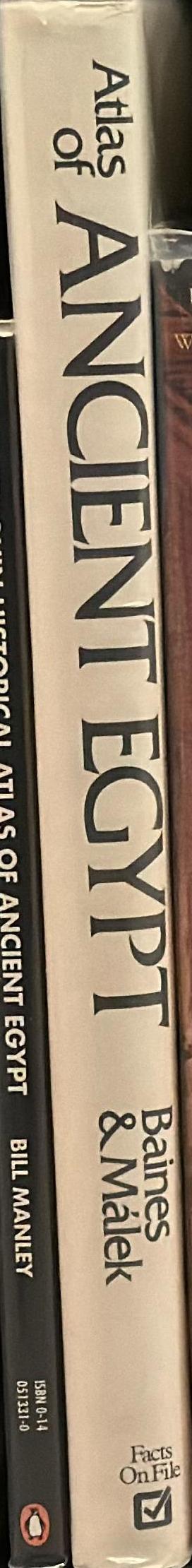 Atlas of ancient Egypt spine