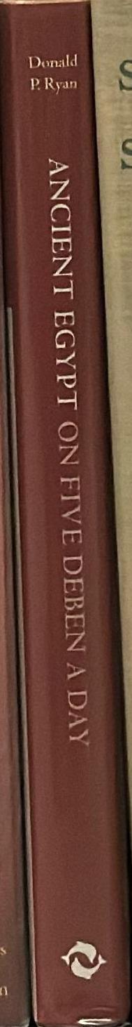 Ancient Egypt on five deben a day spine