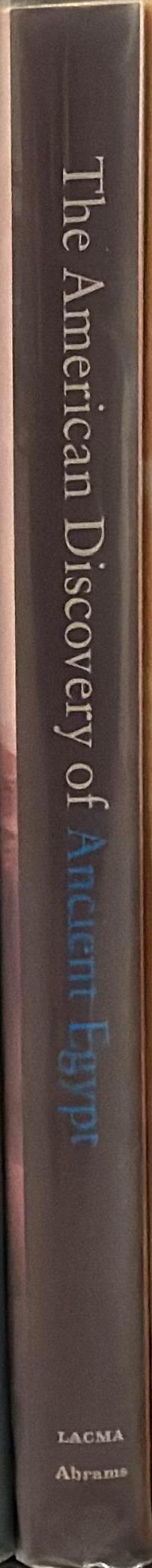 The American discovery of ancient Egypt spine