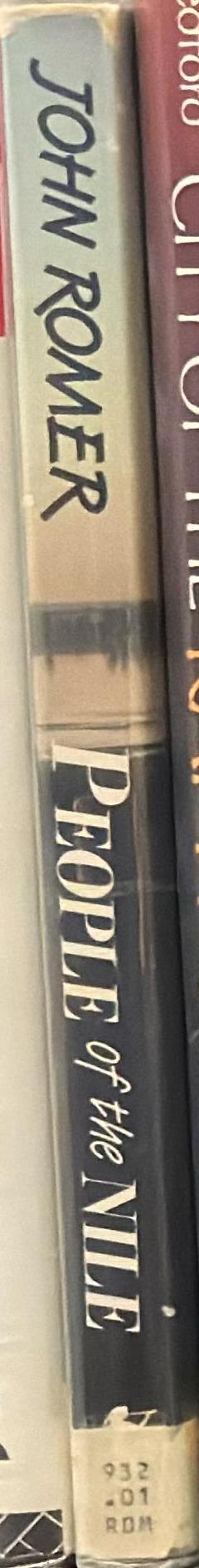 People of the Nile: a new light on the civilization of ancient Egypt spine