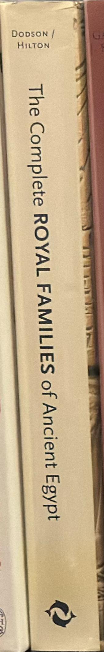 The complete royal families of ancient Egypt spine