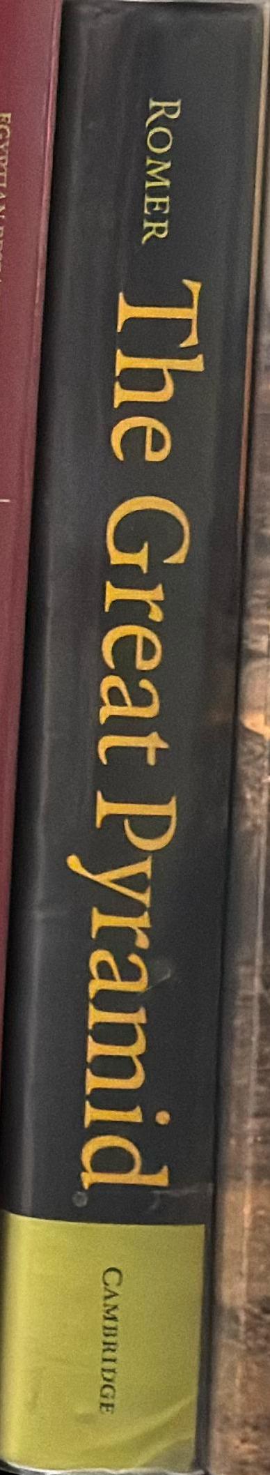 The great pyramid : ancient Egypt revisited spine