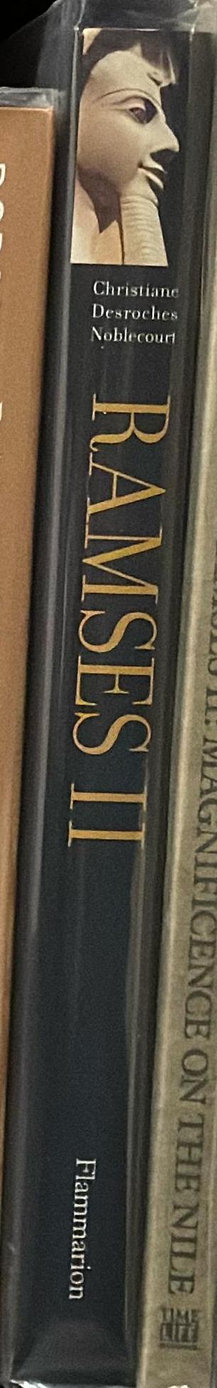 Ramses II : an illustrated biography / Christiane Desroches Noblecourt spine