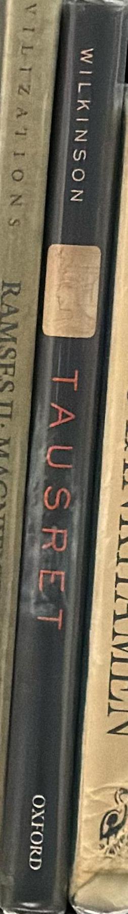 Tausret : forgotten queen and pharaoh of Egypt spine