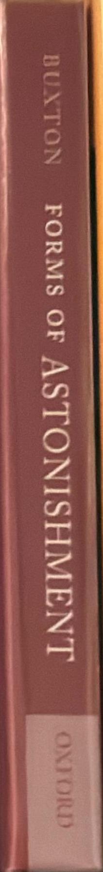 Forms of astonishment : Greek myths of metamorphosis / Richard Buxton spine