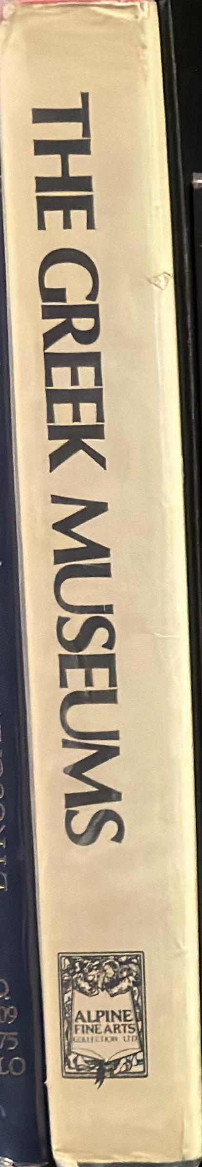 The Greek museums / Manolis Andronicos and Manolis Chatzidakis, Vassos Karageorghis spine