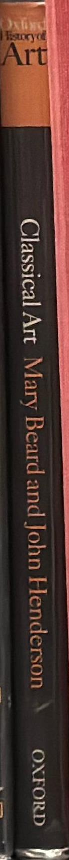 Classical art : from Greece to Rome / Mary Beard and John Henderson spine